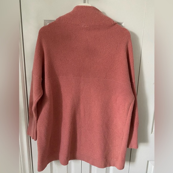 Free People Ottoman Slouchy Tunic in Pink Sun Sand Colour Size Medium - Picture 5 of 16